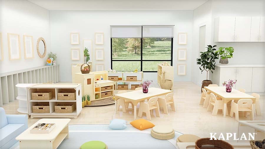 Virtual design of a family child care program's learning environment