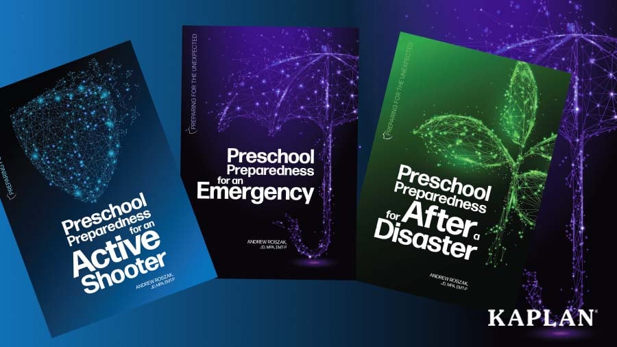 The series of Preschool Preparedness books written by Andy Roszak. 