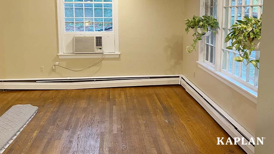 The previous cottage-style elementary classroom at Tuckahoe Montessori. 