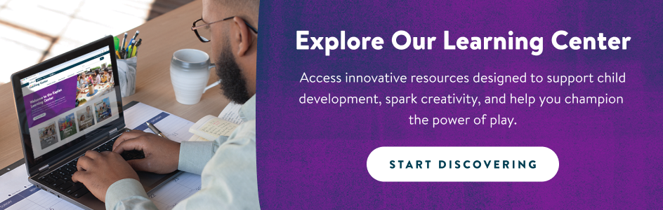 Explore our learning center! Access innovative resources designed to support child development, spark creativity, and help you champion the power of play. Start discovering.
