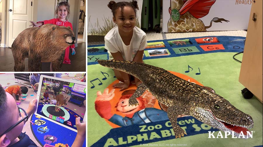 Animal Rug Classroom Rugs alive™: A Classroom Rug With the Power of 3D Augmented Reality