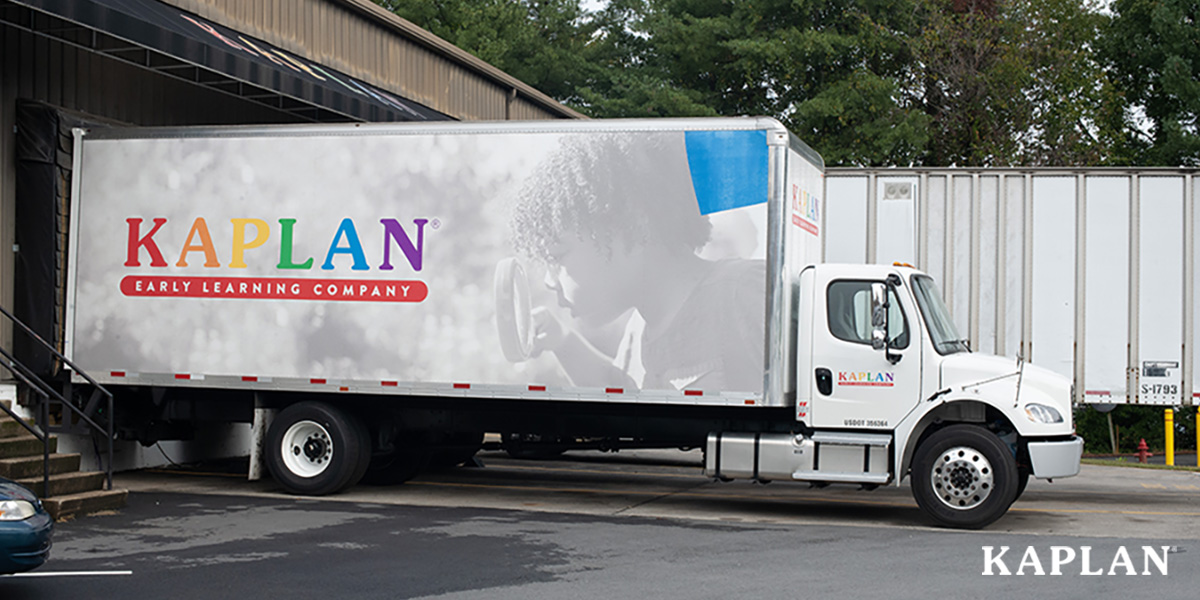 Featured image: A Kaplan delivery truck is parked at the loading dock of a warehouse. - Read full post: If I Order Something from Kaplan Today, When Will I Get It?