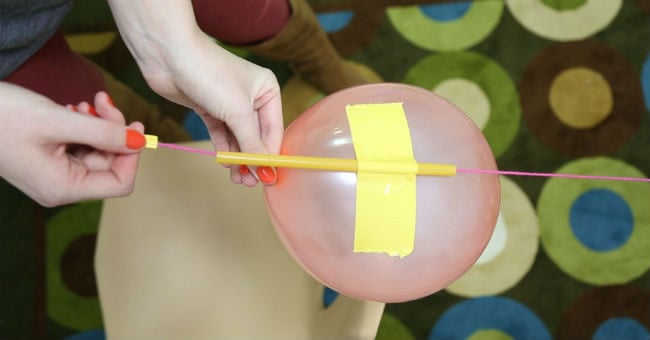 Balloon Rockets STEM Activity