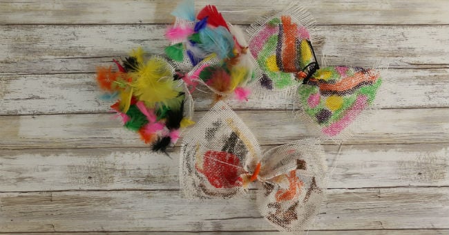 Read full post: DIY Crafts for Kids: Burlap Butterflies