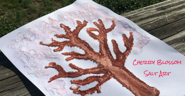 Read full post: Cherry Blossom Salt Art