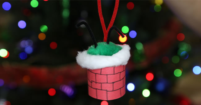 Chimney stuck ornament
