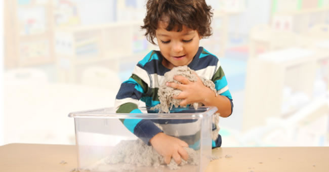 Making Sand and Water Learning Centers More Accessible for Children with Special Needs