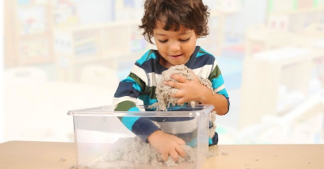 Making Sand and Water Learning Centers More Accessible for Children with Special Needs