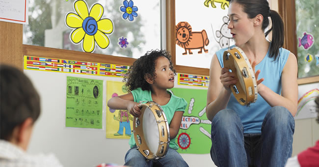 Music, Movement Learning Centers