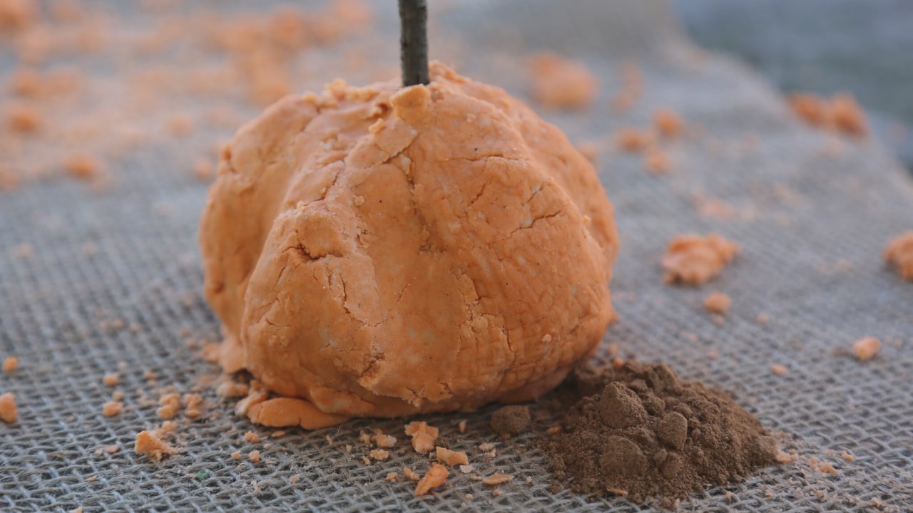 Pumpkin Pie Cloud Dough