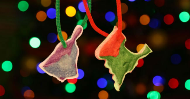 Salt Dough Ornaments with a Twist