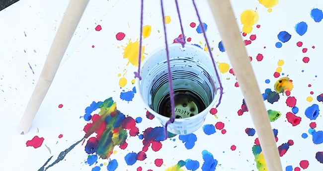 Swinging Cup Art | Kaplan Early Learning Company