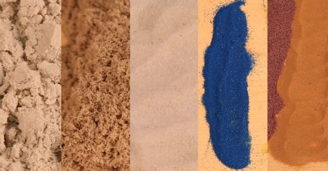 Quick Guide for Selecting Different Types of Sands